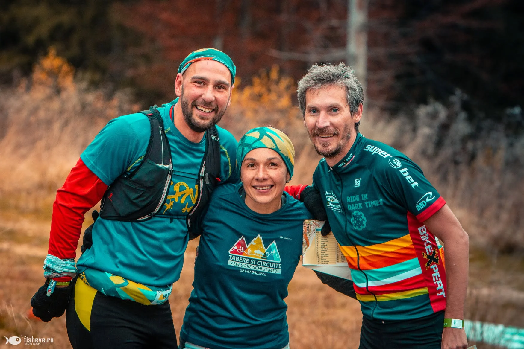 A smiling rogaining team outdoors