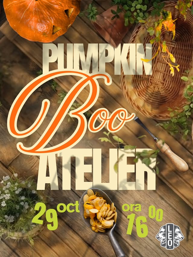 🎃✨ PUMPKIN BOO – SCULPTĂM DOVLECI PENTRU O CAUZĂ CU SUFLET!✨🎃