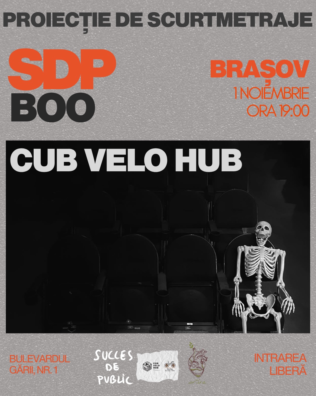 Proiecție de scurtmetraje SDP BOO