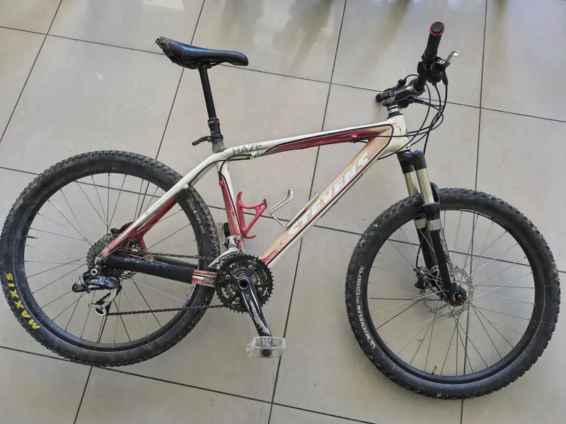 Stevens hardtail bicycle
