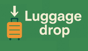 Luggage drop icon